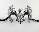 Venetian Mask Laser Cut Metal Spider Image