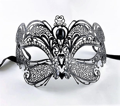 Venetian Mask Laser Cut Metal – Gatto Cat Lux – Visions of Venice