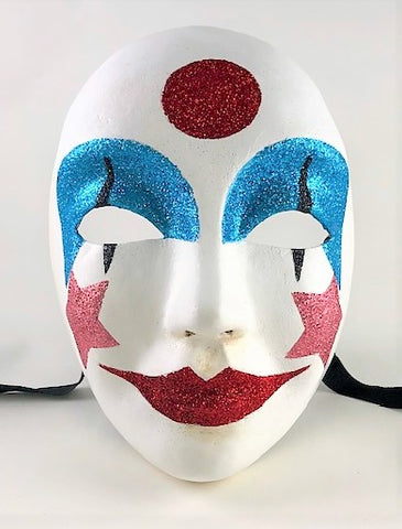 Volto Joker Grezzo - Blank White Masks to Decorate