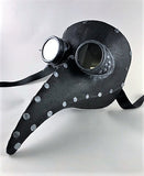 Plague Doctor Mask Futuristico Saldatore Black Iron Image