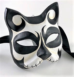 Venetian Cat Mask Skellington Image