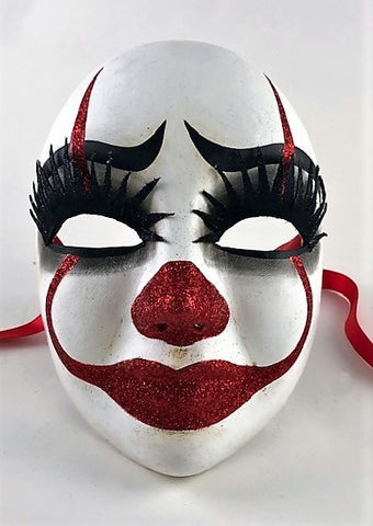 Volto Pagliaccio “Lashes” The Venetian Clown Image