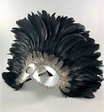 Feathered Colombine Reale Black Silver Image