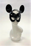 Erotic Mistress Boudoir Mouse Mask Black Leather Image