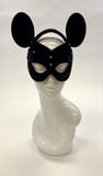 Erotic Mistress Boudoir Mouse Mask Black Velveteen Image