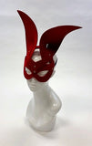 Erotic Mistress Boudoir Bunny Mask Red Velvet Image