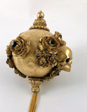 Venetian Christmas Ornament  Skulls and Rose Gold Image