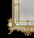Venetian Mirror MIR290 – Clear and Gold Image
