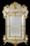 Venetian Mirror MIR290 – Clear and Gold Image