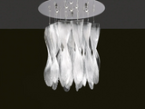 Murano Glass Ceiling Light Spirals Image