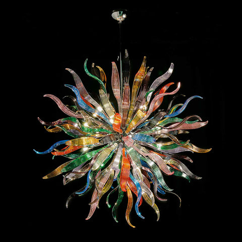 Murano Glass Chandelier Dalia – Visions of Venice